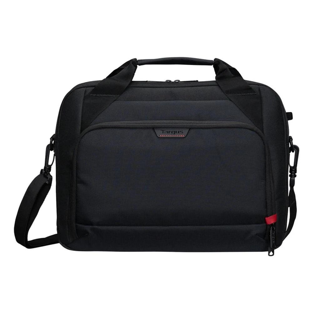Targus - Funda porta PC Maletín CN414GL para portátil de hasta 14 pulgadas, diseño profesional negro, ideal para desplazamientos diarios y uso empresarial