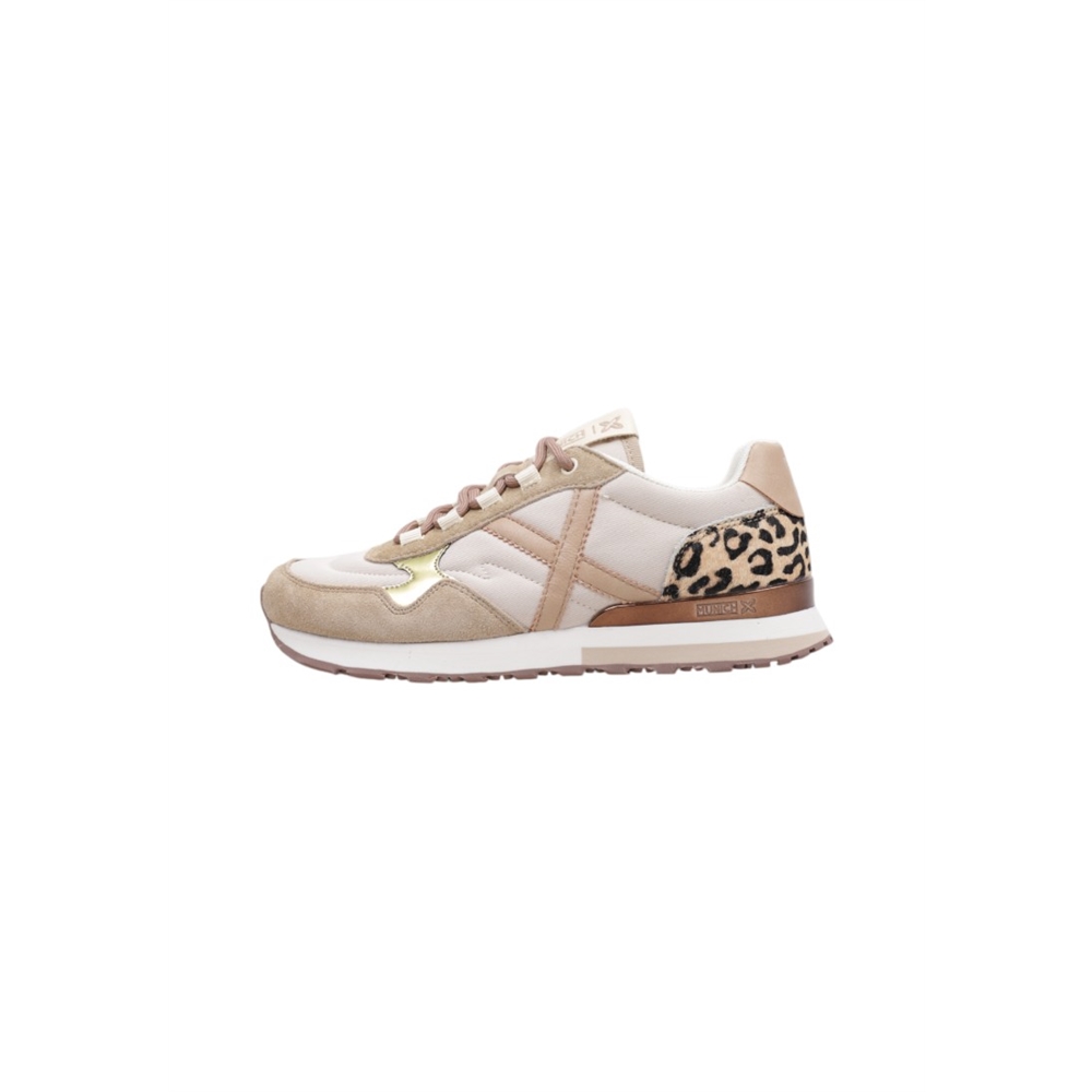 Munich SUNSET Deportivas Planas Mujer Beige