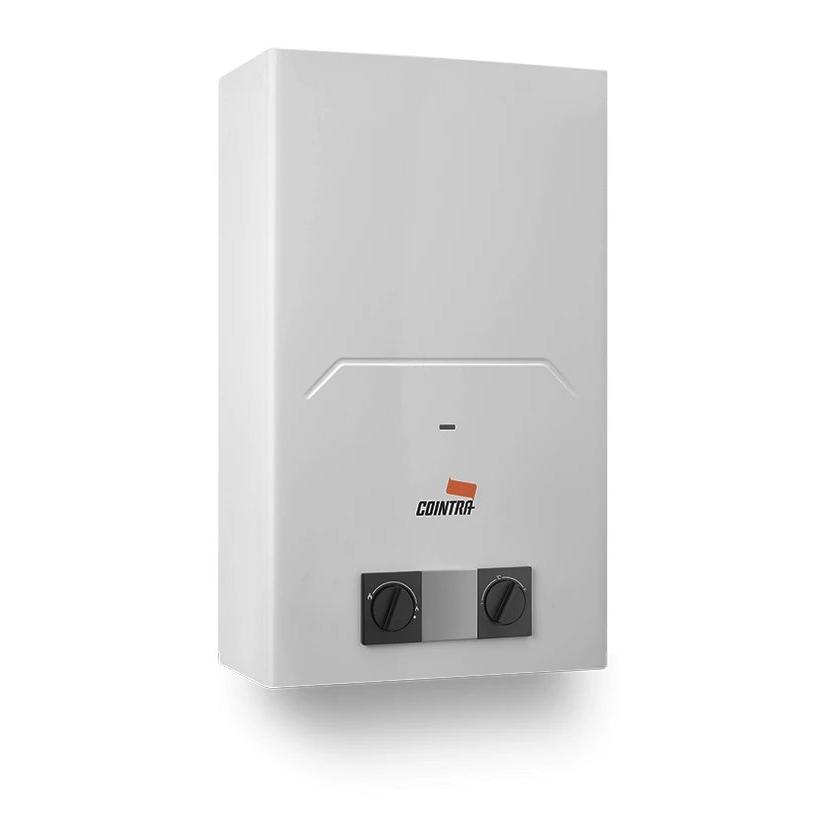 Calentador a gas 6l Butano 10400W, 6.3 kW mínimo Encendido Encendido electrónico por baterías COINTRA CAMI 6 b  | VGCC1HGKF, LOW NOX, Blanco
