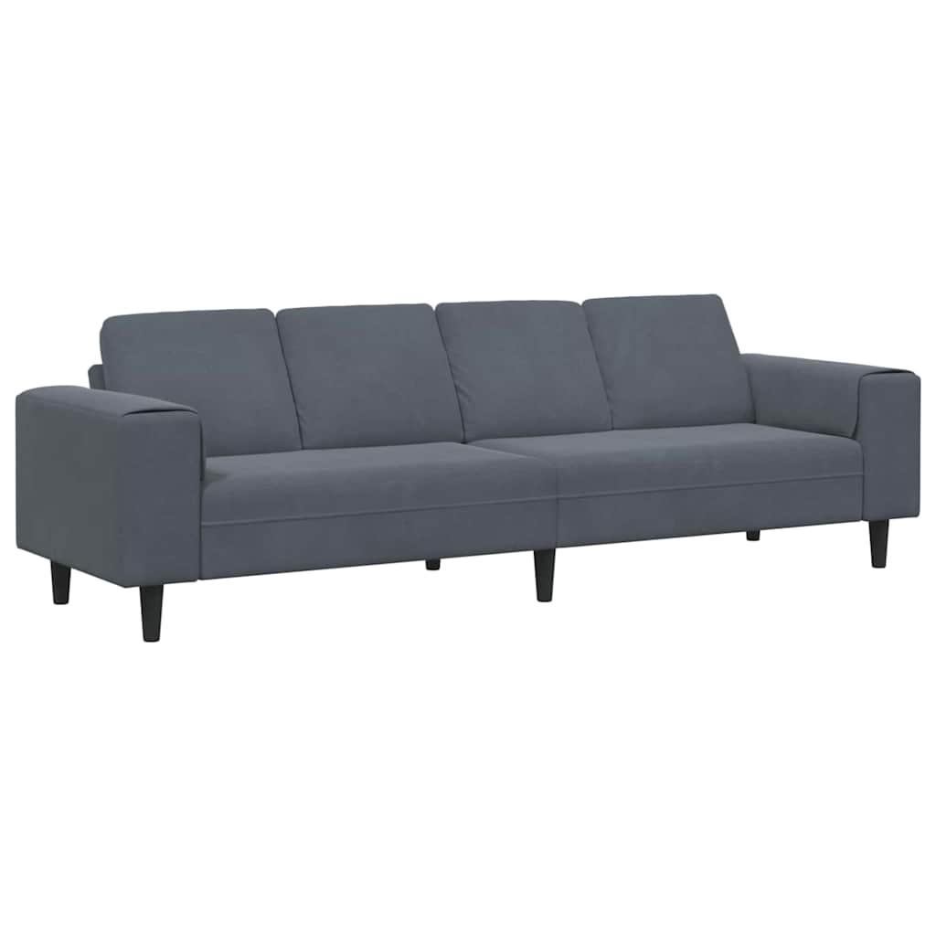 vidaXL Sofá de sala 250 x 77 x 76 cm Multicolor