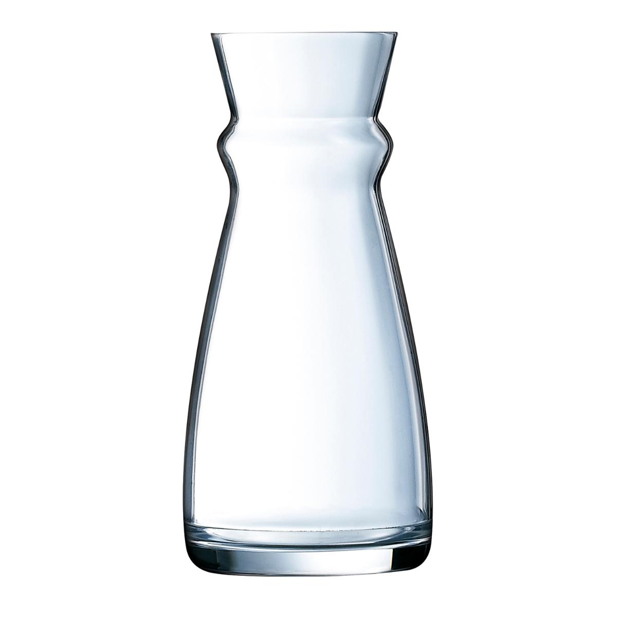 Arcoroc - ARCOROC FLUID Botella Vidrio 0,50L Transparente Brillo Fabricado en Francia , Facil de limpiar Reciclable , Ecológico , 100% higiénico , Extra resistente , No poroso , Vidrio templado extra resistente , Extra fuerte , Material 100% saludable , Larga durac