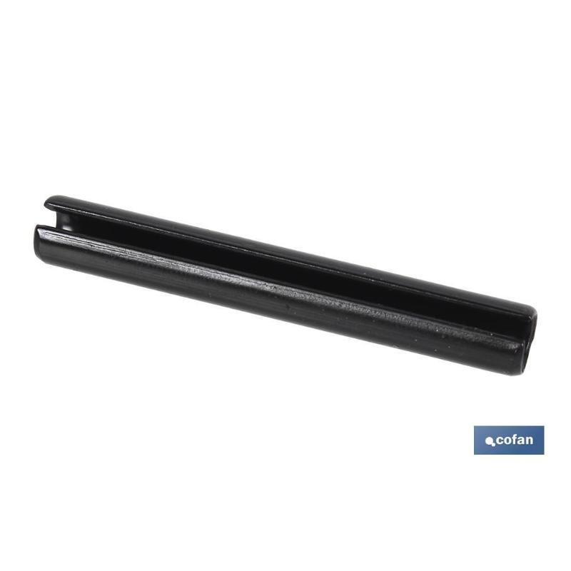 Pasador elastico din-1481 d-5x80   caja 250 unid.