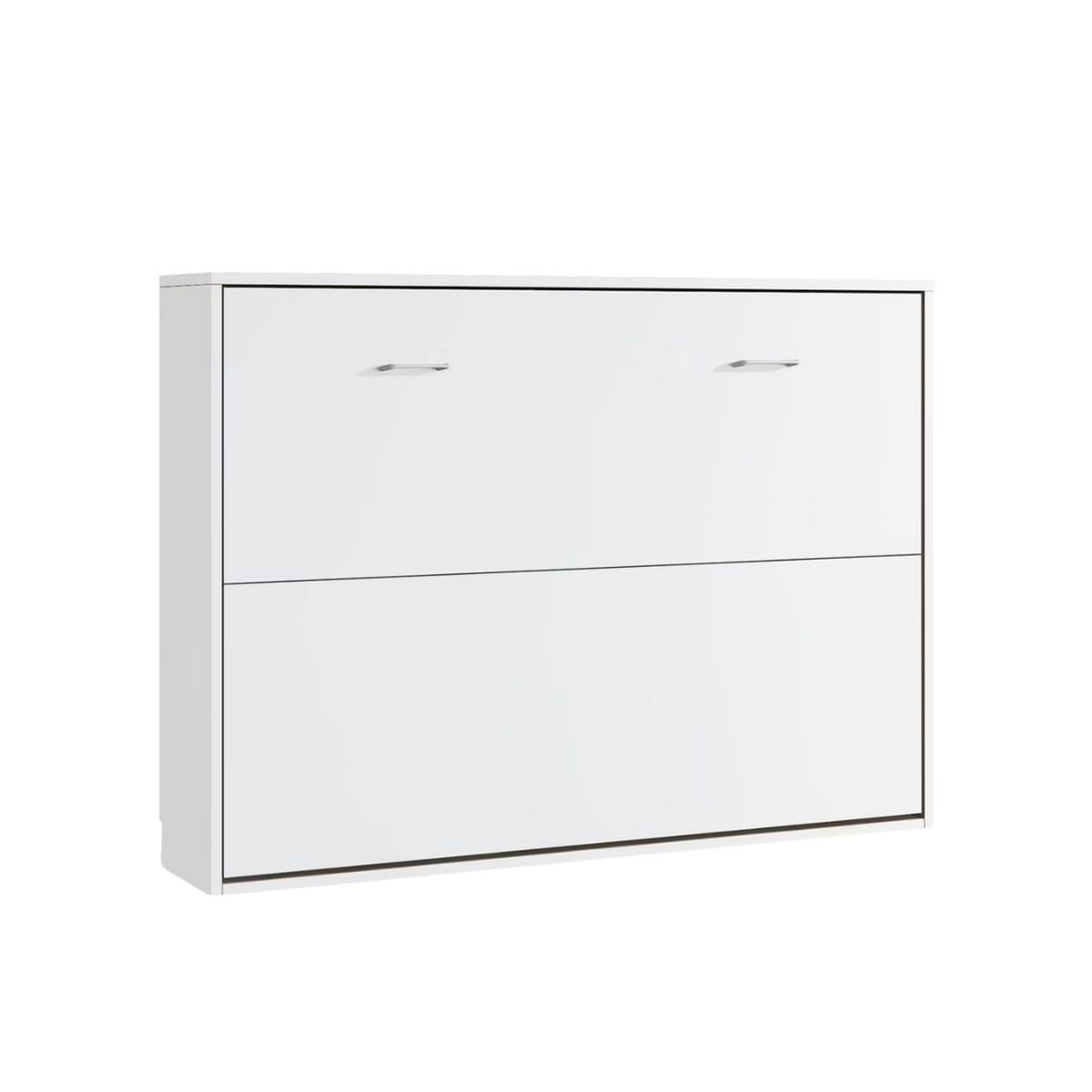 Cama doble abatible Limbo somier incluido blanco