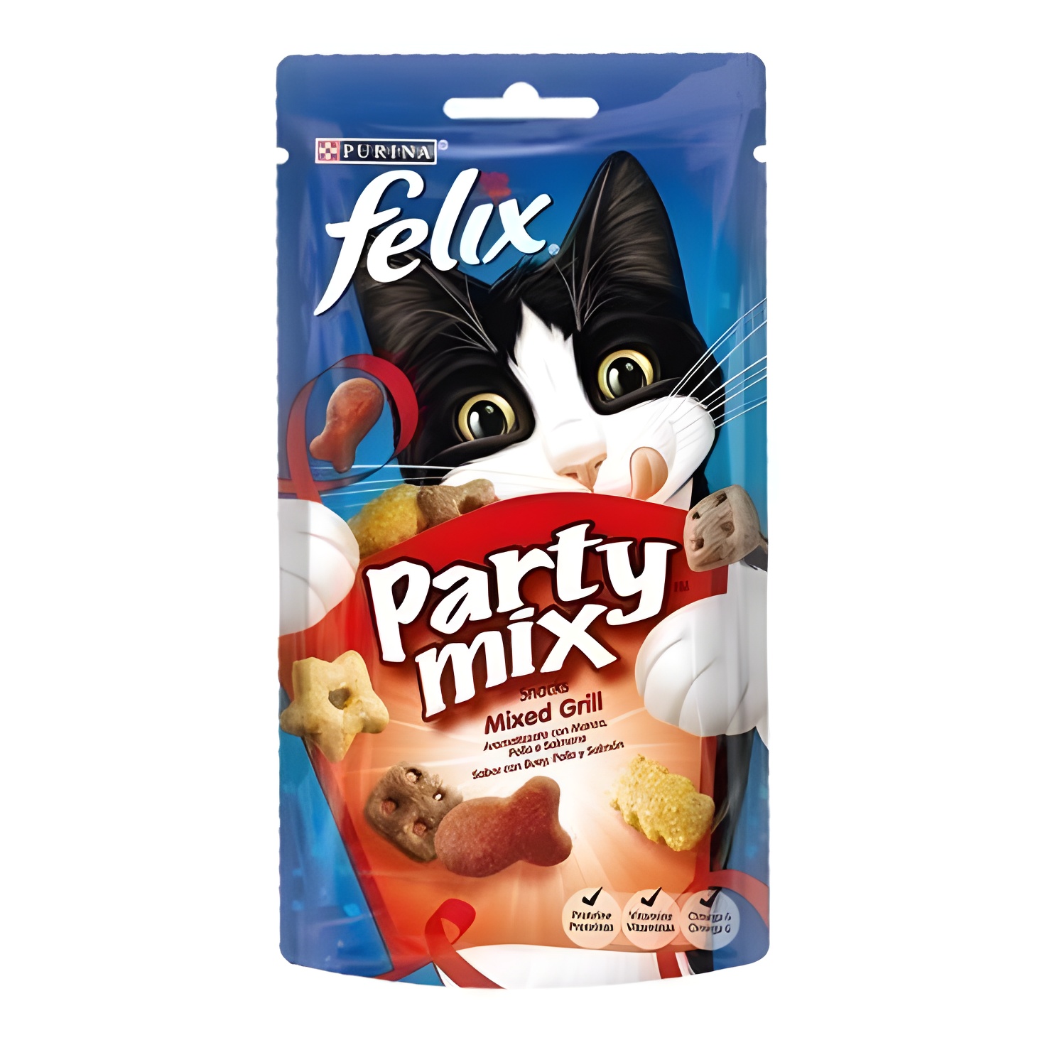 Felix Party Mix Mixed Grill. Pack de 8 sobres