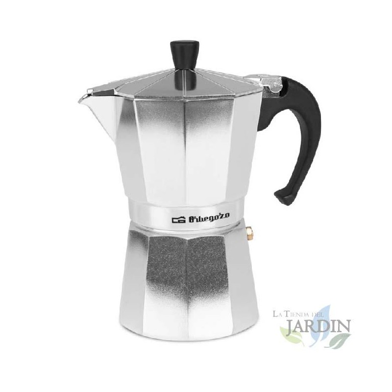 SUINGA Cafetera Aluminio Aluminio | Cafetera Italiana 6 Tazas Inducción | Cafetera Espresso | Cafetera Apta para todo tipo de cocinas