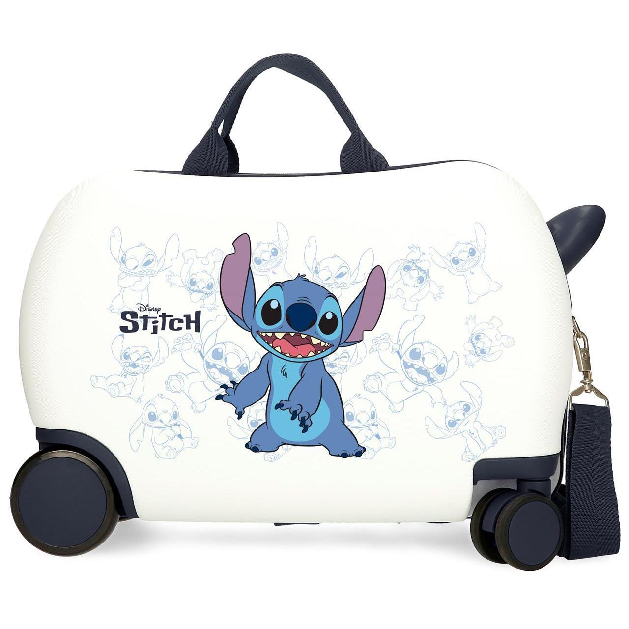 Disney Maleta Correpasillos ABS Rígida Happy Stitch