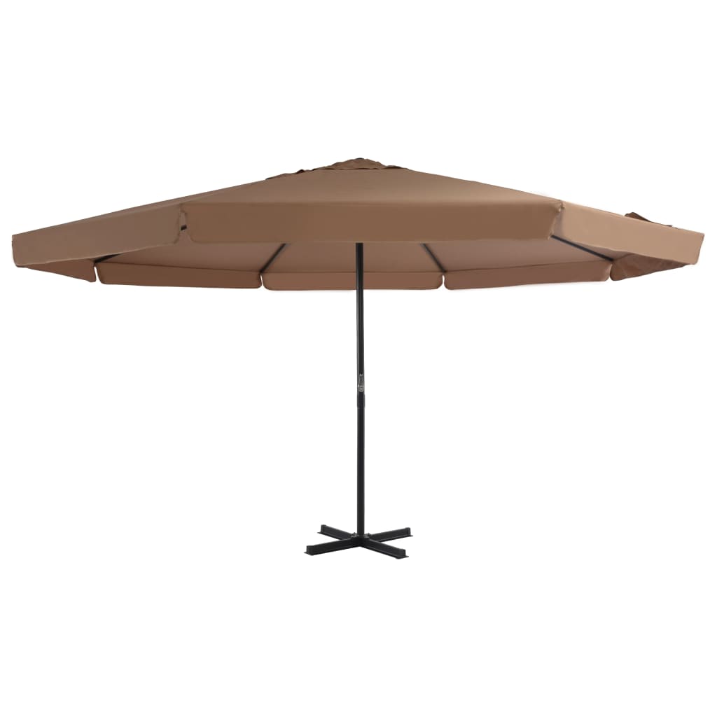 vidaXL Sombrilla Parasol para Jardín Patio Terraza Protección UV Aluminio 500 cm