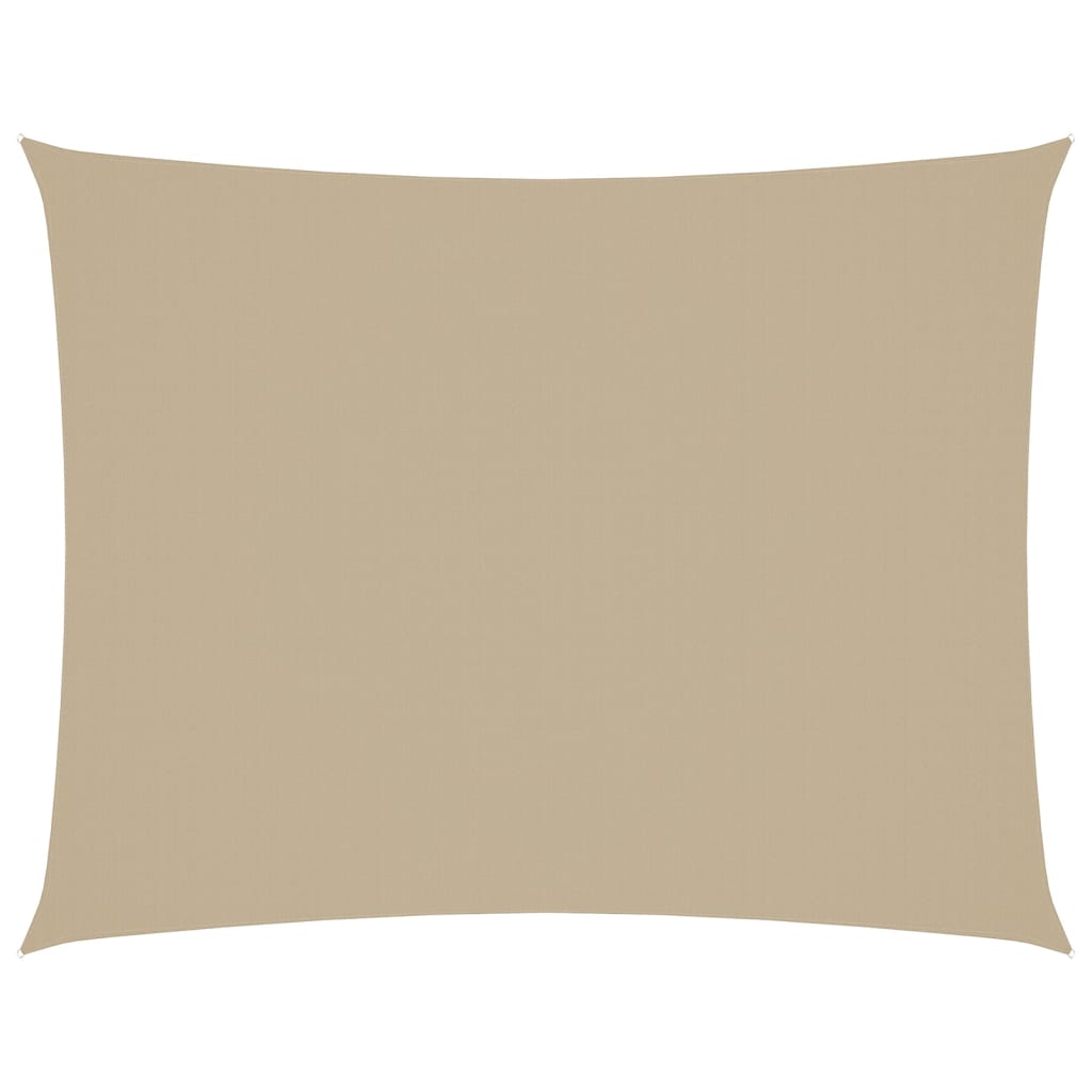 vidaXL Toldo de vela rectangular tela Oxford 3x6 m Color Antracita, Beige, Crema