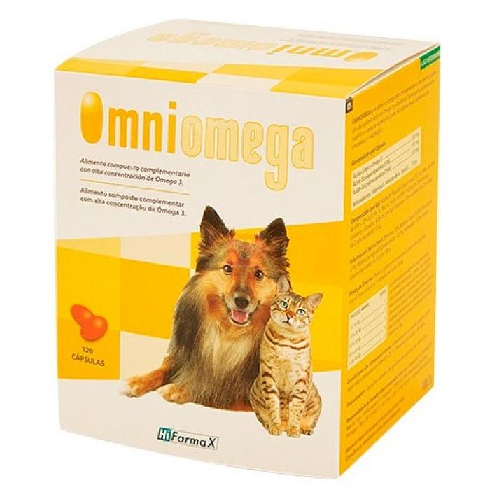 Omniomega Cápsulas para Mejora Cognitiva en Perros y Gatos
