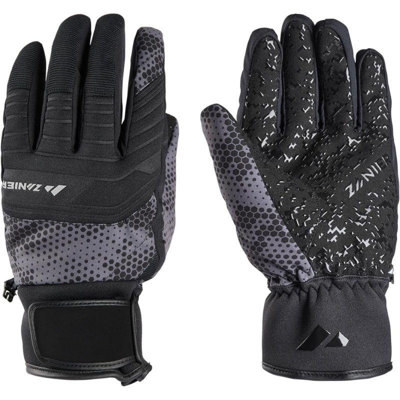 Zanier Park Stx Guantes de Esquí Impermeables con Acolchado Ligero - Alpine