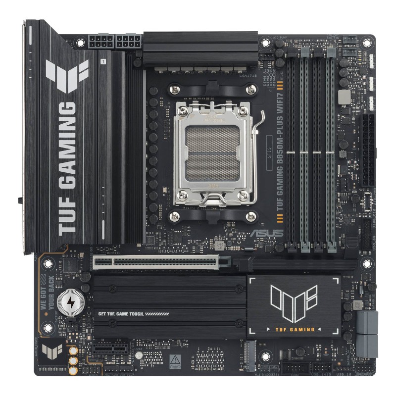 ASUS TUF GAMING B850M-PLUS WIFI7:(AM5) DDR5 HDMI mATX