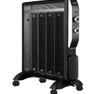 Radiador Radiador mica 2000W 4 Elementos SVAN SCRM2000N  | Negro, Colocación Libre instalación, Hasta 25 m²