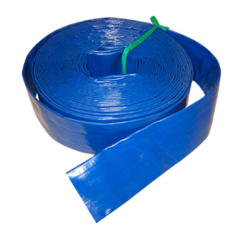 BONERVA  Manguera Plana azul Reforzada Para Conducciones Líquidos A Presión  50 Mm al corte pedido minimo 5 unidades es decir 5 metros lineales.