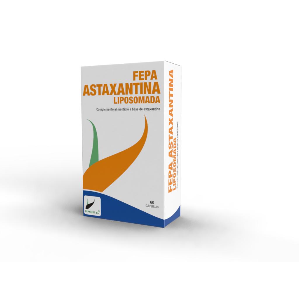 Fepa Astaxantina Liposomada ˑ 4mg - 60 cápsulas Fepadiet