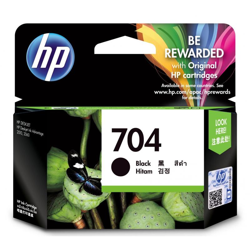HP 704 Original Negro 1 pc(s)