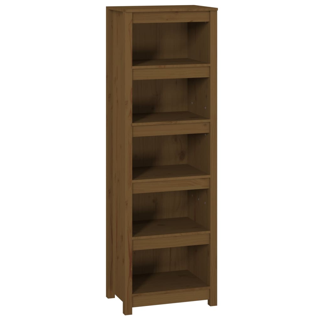 Vidaxl Estantería Madera Maciza de Pino 50x35x154 Cm Natural