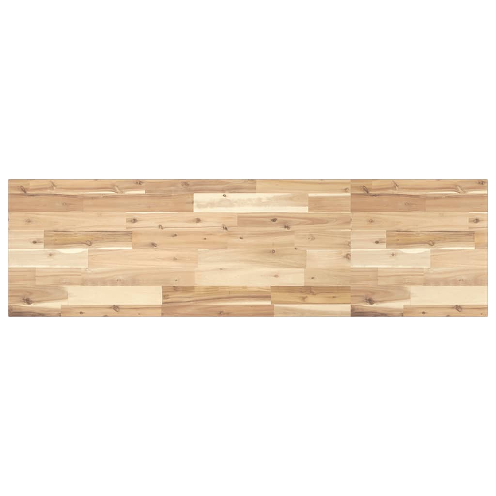 Vidaxl Estante Flotante Madera Acacia Maciza Aceite 140x40x2cm
