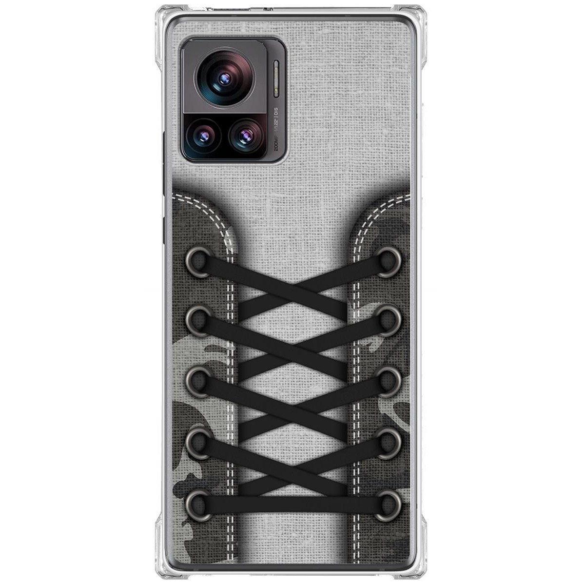 Funda Silicona Antigolpes para Motorola Edge 30 Ultra 5G diseño Zapatillas 16 Dibujos