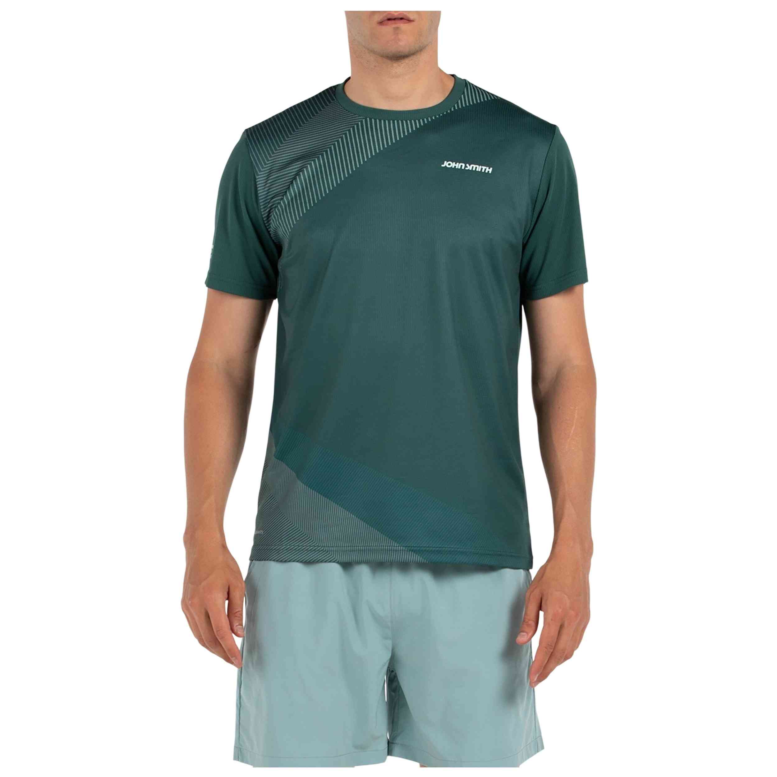 Camiseta De Manga Corta John Smith modelo BZ50053000-053000 para Hombre en color Verde