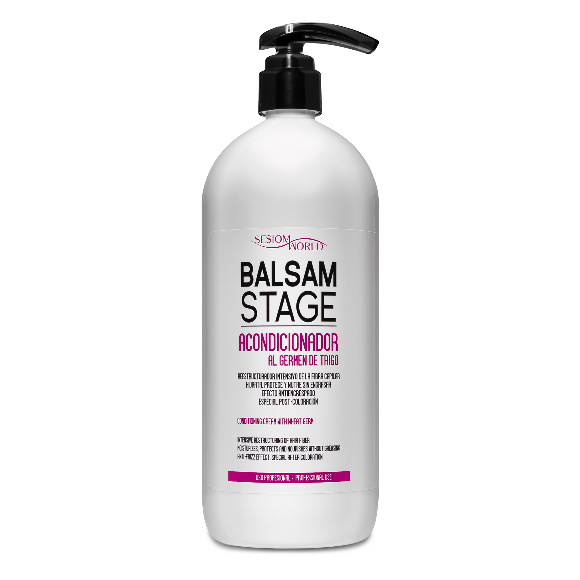 ACONDICIONADOR REESTRUCTURADOR CAPILAR BALSAM STAGE GERMEN DE TRIGO 1 LITRO