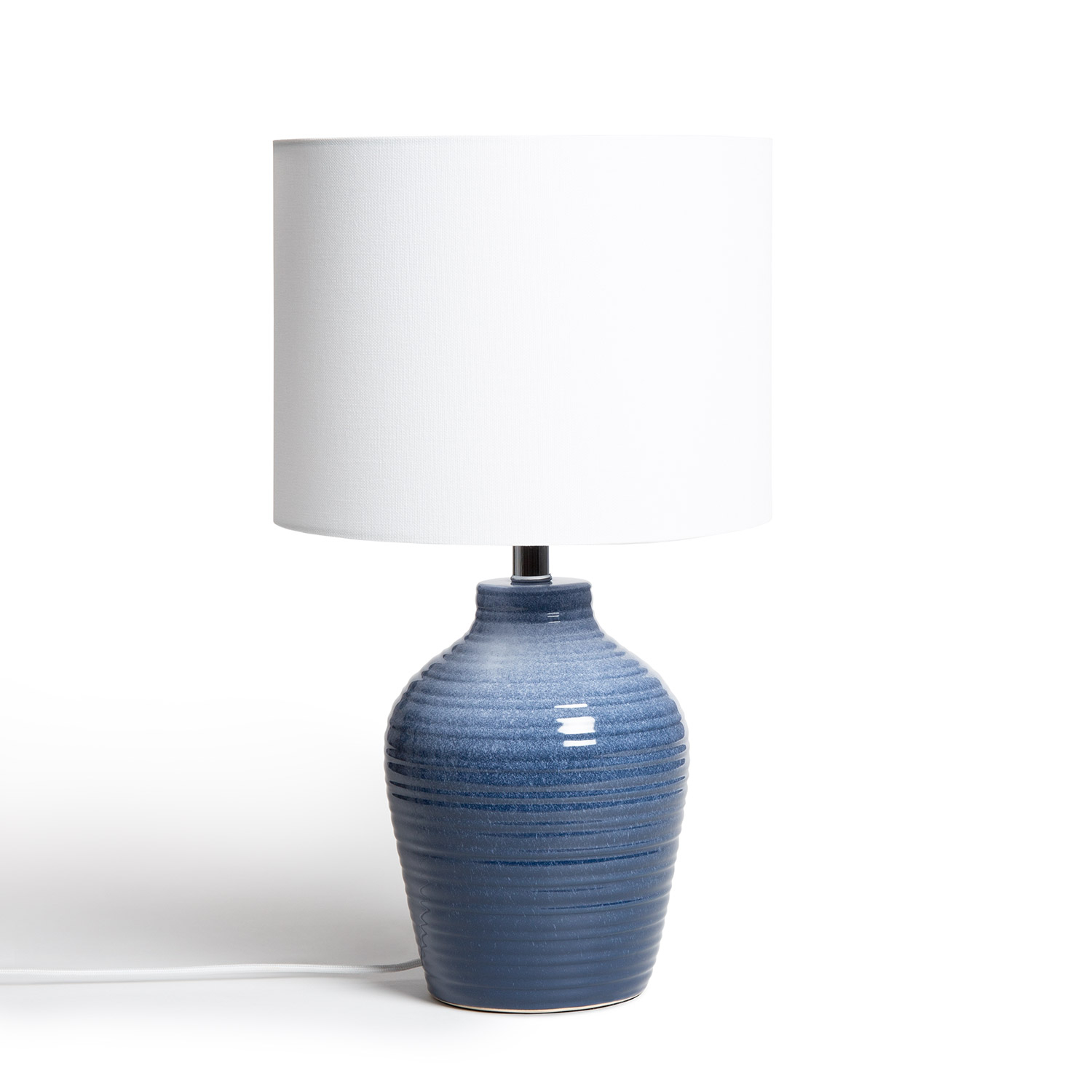 LEDKIA LIGHTING Lámpara de Mesa de Cerámica Botijo Decoración Salón, Habitación, Dormitorio