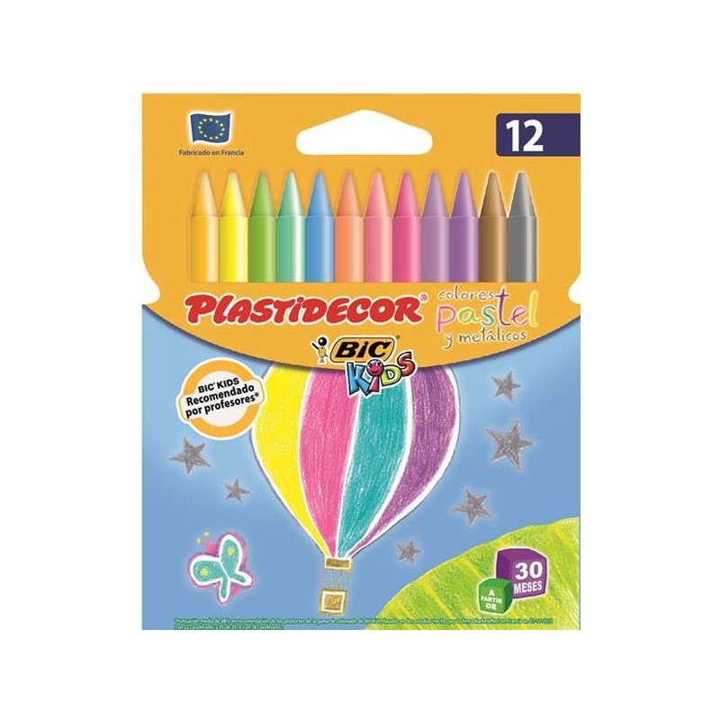 BIC - BIC EST. 12 PLASTIDECOR PASTEL 933961 933961
