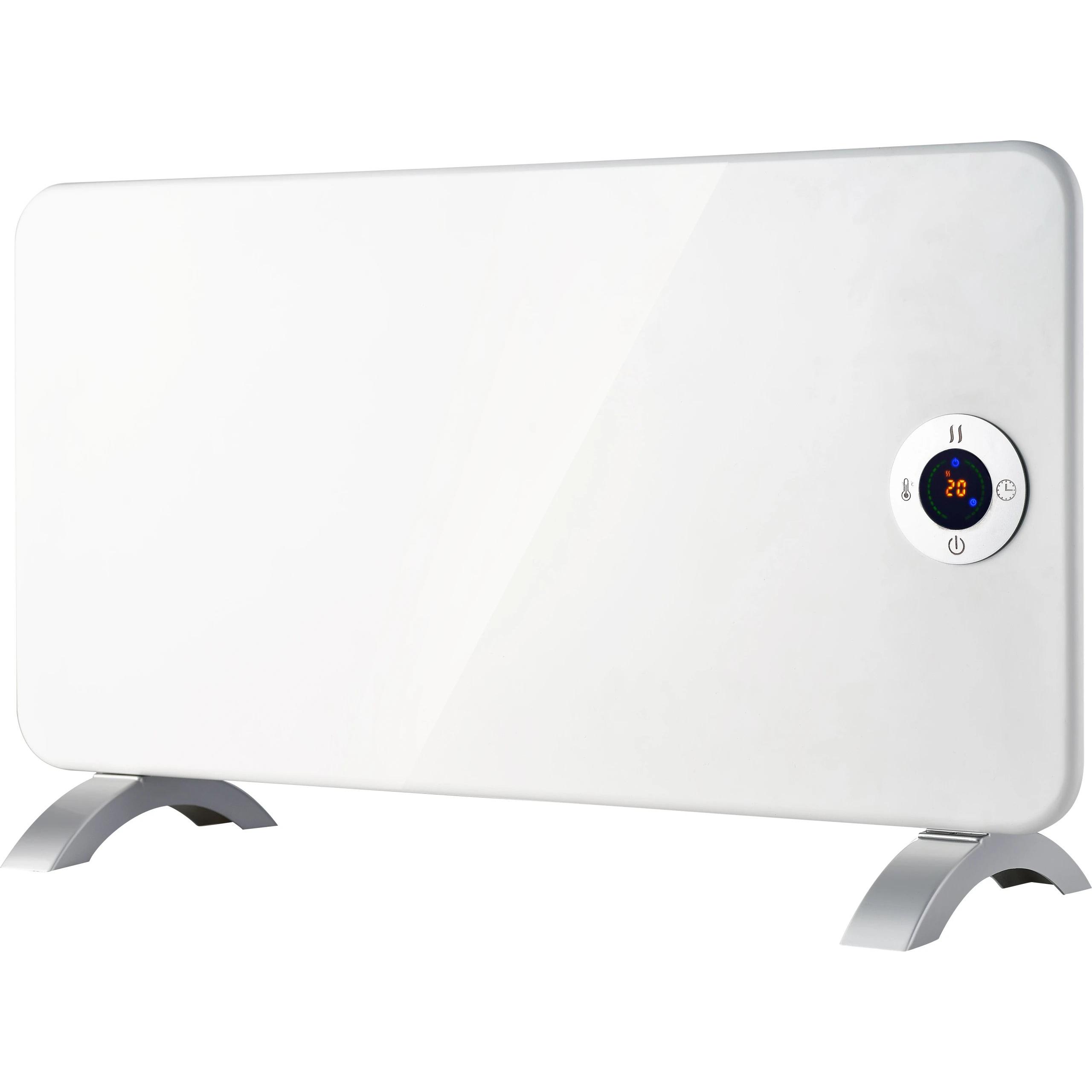 Radiador radiador plano 1500W 1 Elementos Svan SVCA1500RP  | blanco, Colocación colgado en pared o sobre patas de soporte
