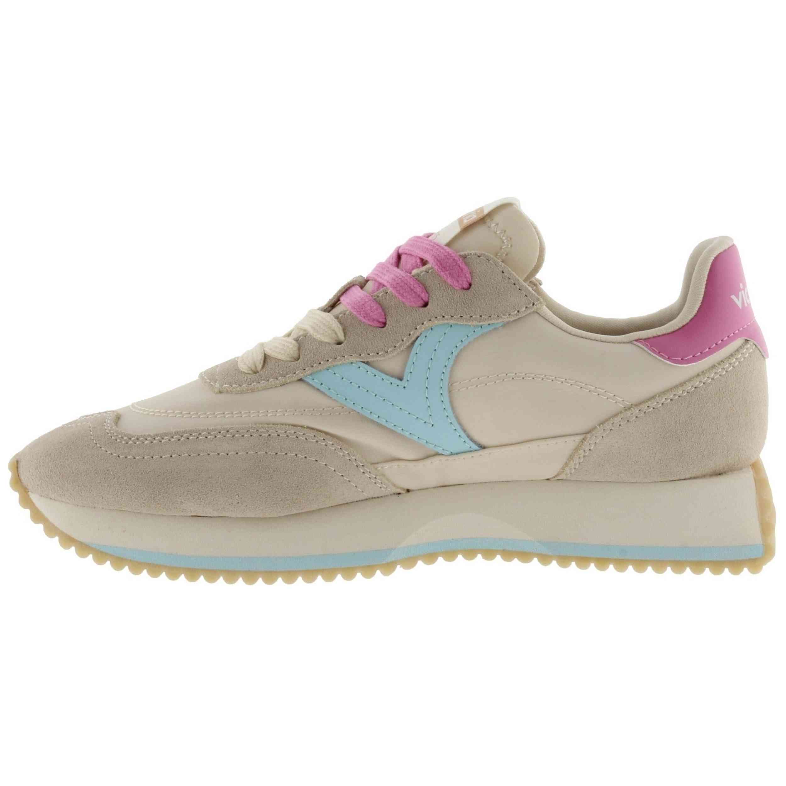 Zapatillas Victor para Mujer en color Beige