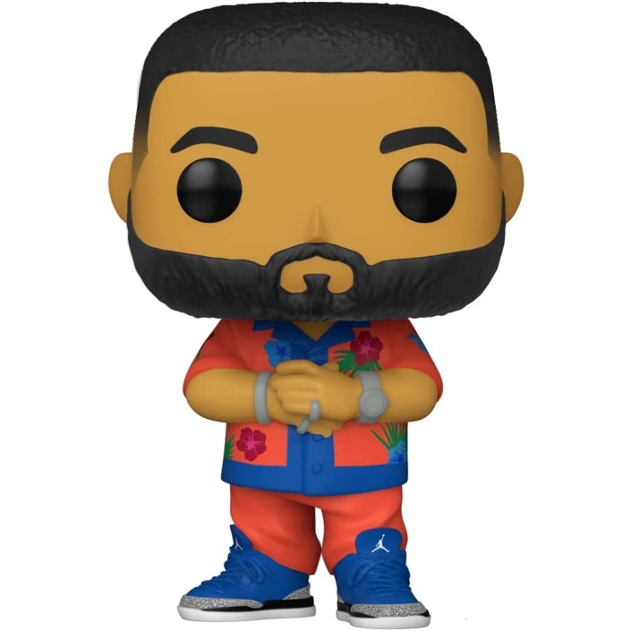 Figura Funko Pop! Rocks DJ Khaled Modelo 238 | 57233 Edición Exclusiva - Original - Figuras Miniaturas Coleccionables Para Exhibición - Idea De Regalo - Mercancía Oficial - Juguetes Para Niños Y Adultos