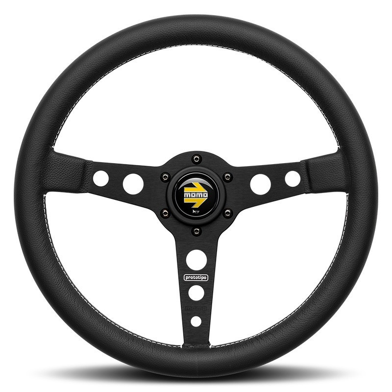 VOLANTE MOMO PROTOTIPO NEGRO 350