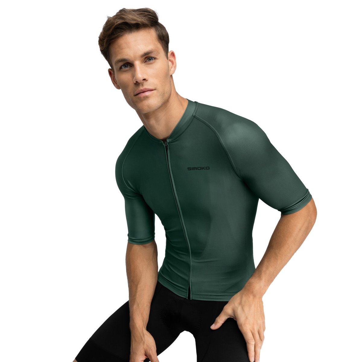 Siroko - Maillot M2 Manga Corta Ciclismo para Hombre_