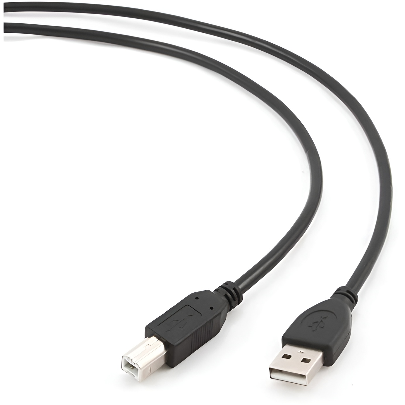 Gembird Cable Impresora USB 2.0 B 1,8M, Negro
