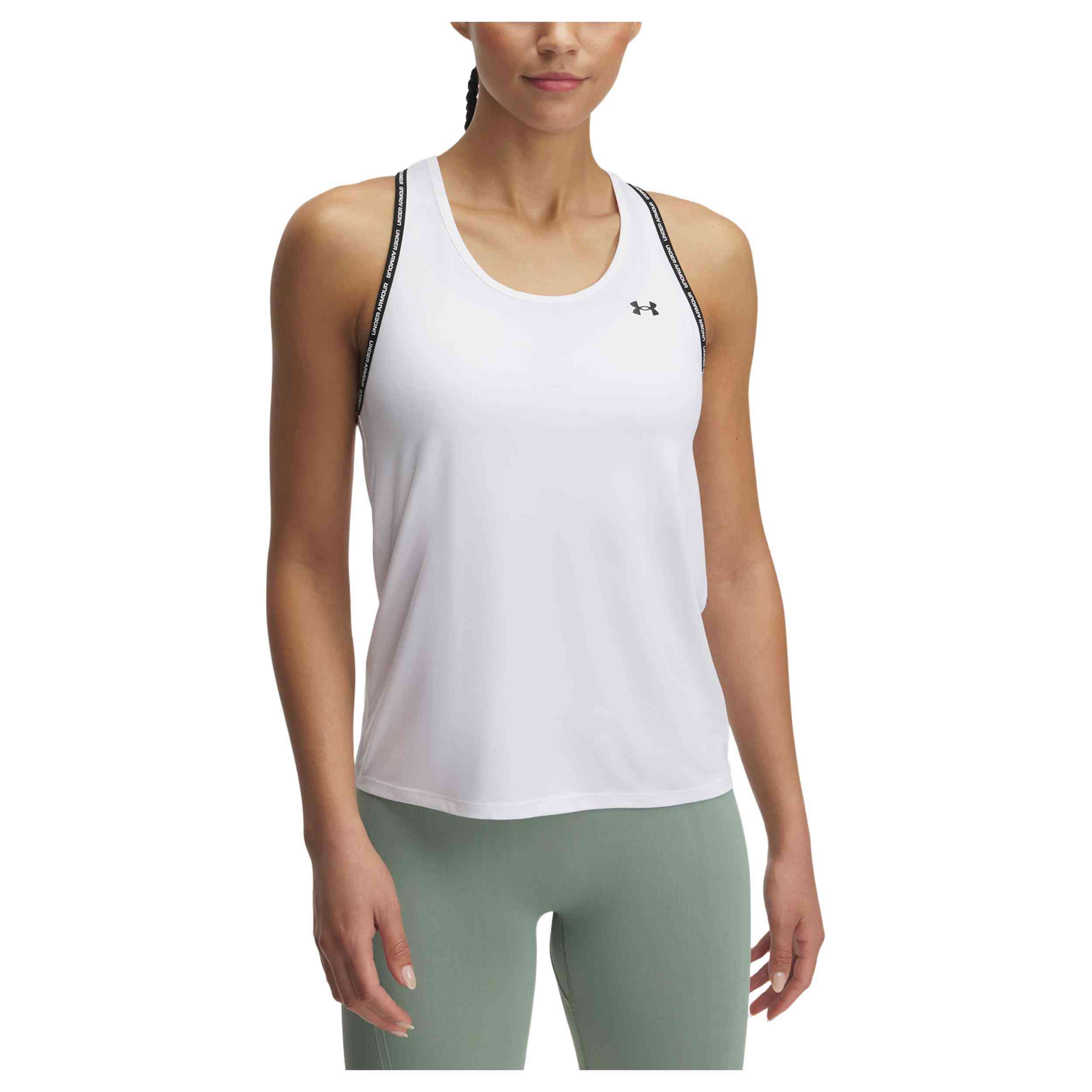 Camisetas De Tirantes Under Armour para Mujer en color Blanco