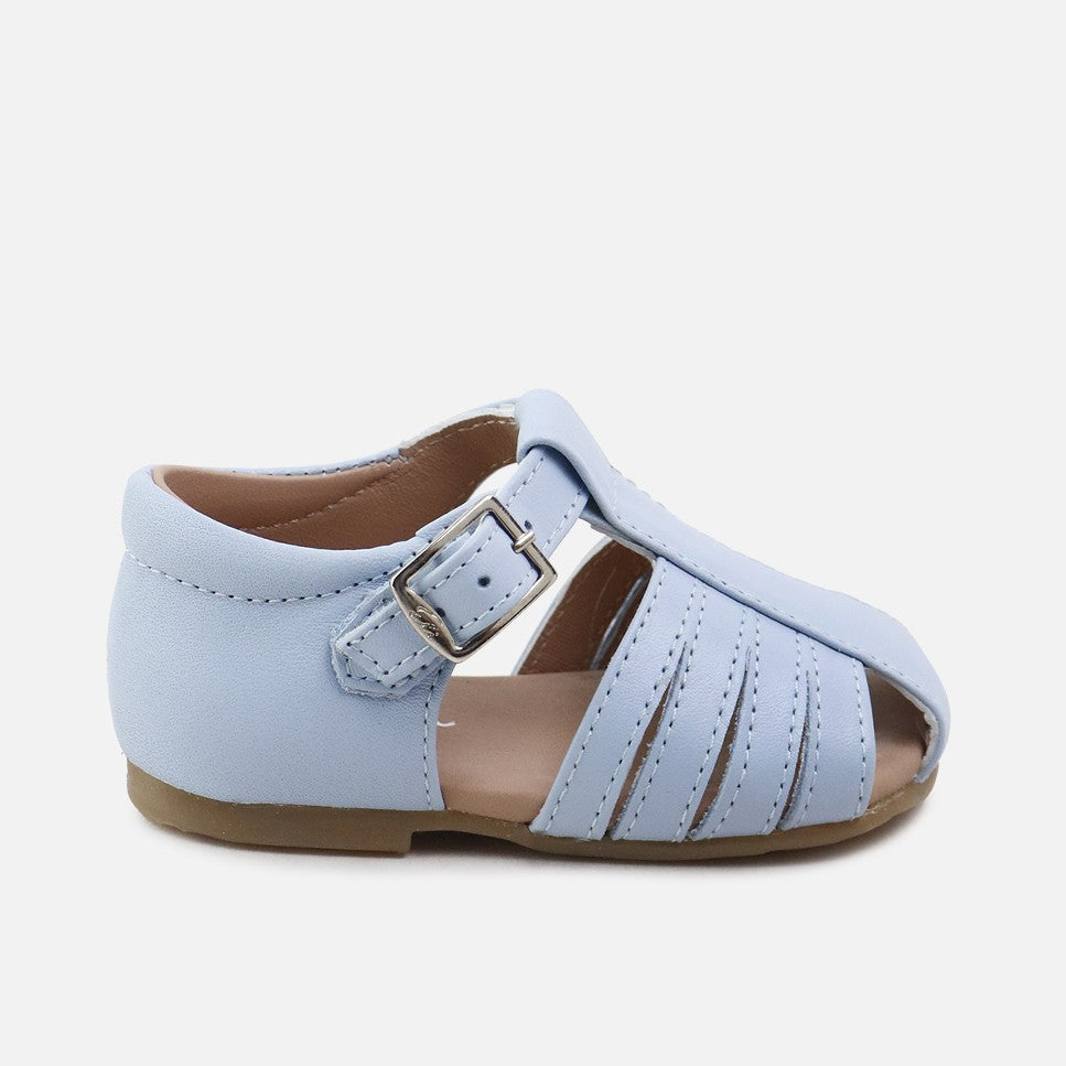 Sandalias Cangrejeras Celeste Primeros Pasos Cucada | Eli 1957