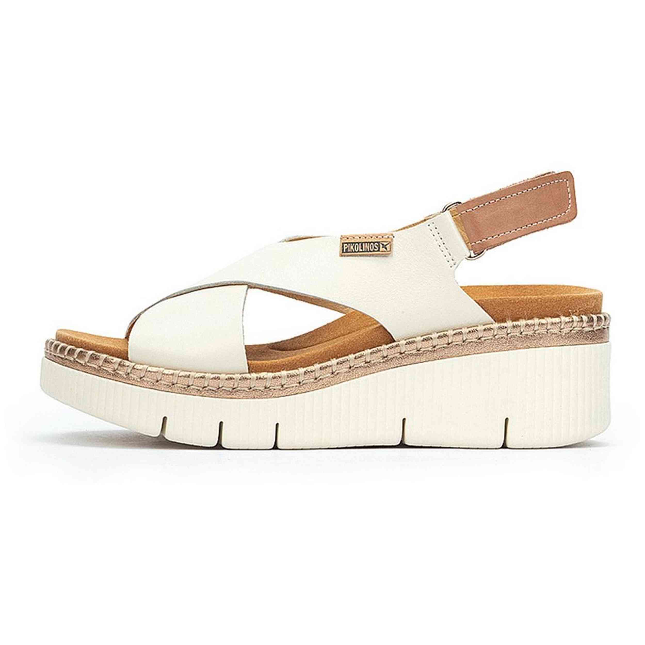 Sandalias Pikolinos modelo Gomera para Mujer en color Blanco
