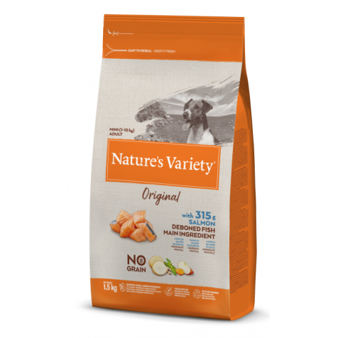 Nature`s Variety Original Mini Adult Salmón 1.5 Kg