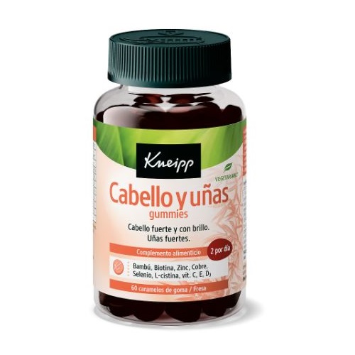Kneipp Gummies Cabello y Uñas 60 Uds - Fortalece Cabello y Uñas
