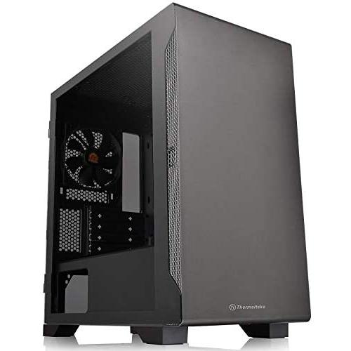 Thermaltake S100 TG Mini Torre de Acero con Ventana de Cristal Templado y Filtro Antipolvo Magnético