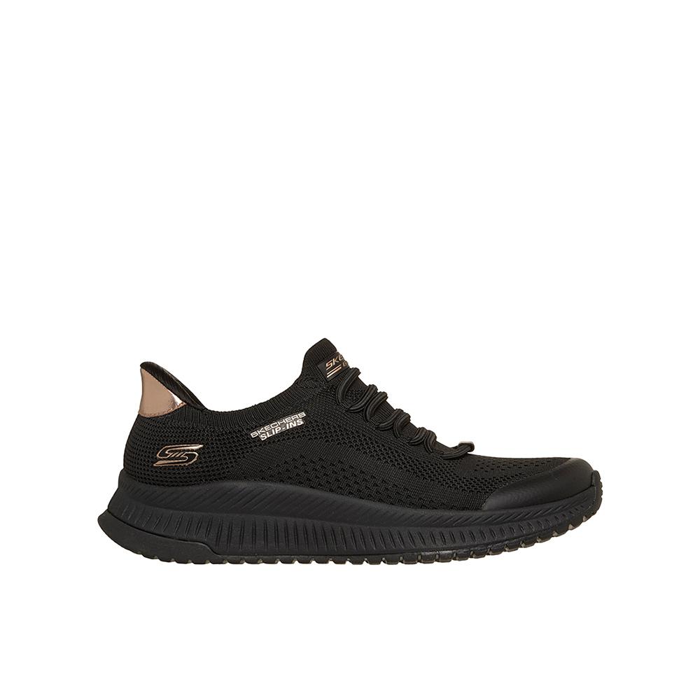 Zapatillas Skechers Bobs Squad 4 Negro Mujer 89955