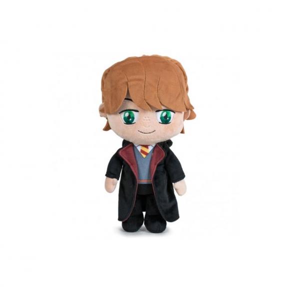 Peluche de Harry Potter – Hermione,Famosa Softies - Peluche de Harry Potter de 30 centímetros, blandito y suave, relleno de fibra 100% reciclada, para los niños y adulto