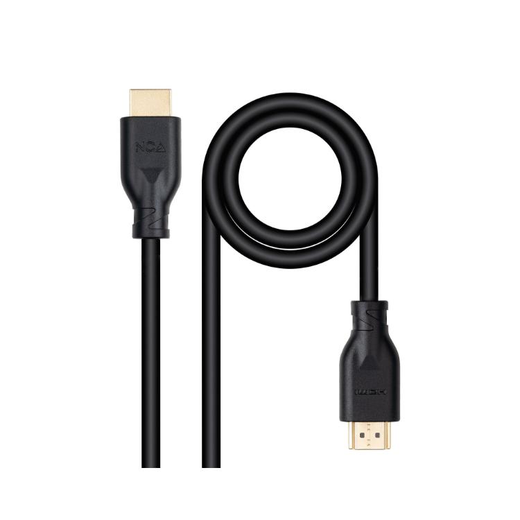 NANOCABLE 10.15.3900 - CABLE HDMI V2.0 4K@60HZ 18Gbps CCS NEGRO 0.5 M