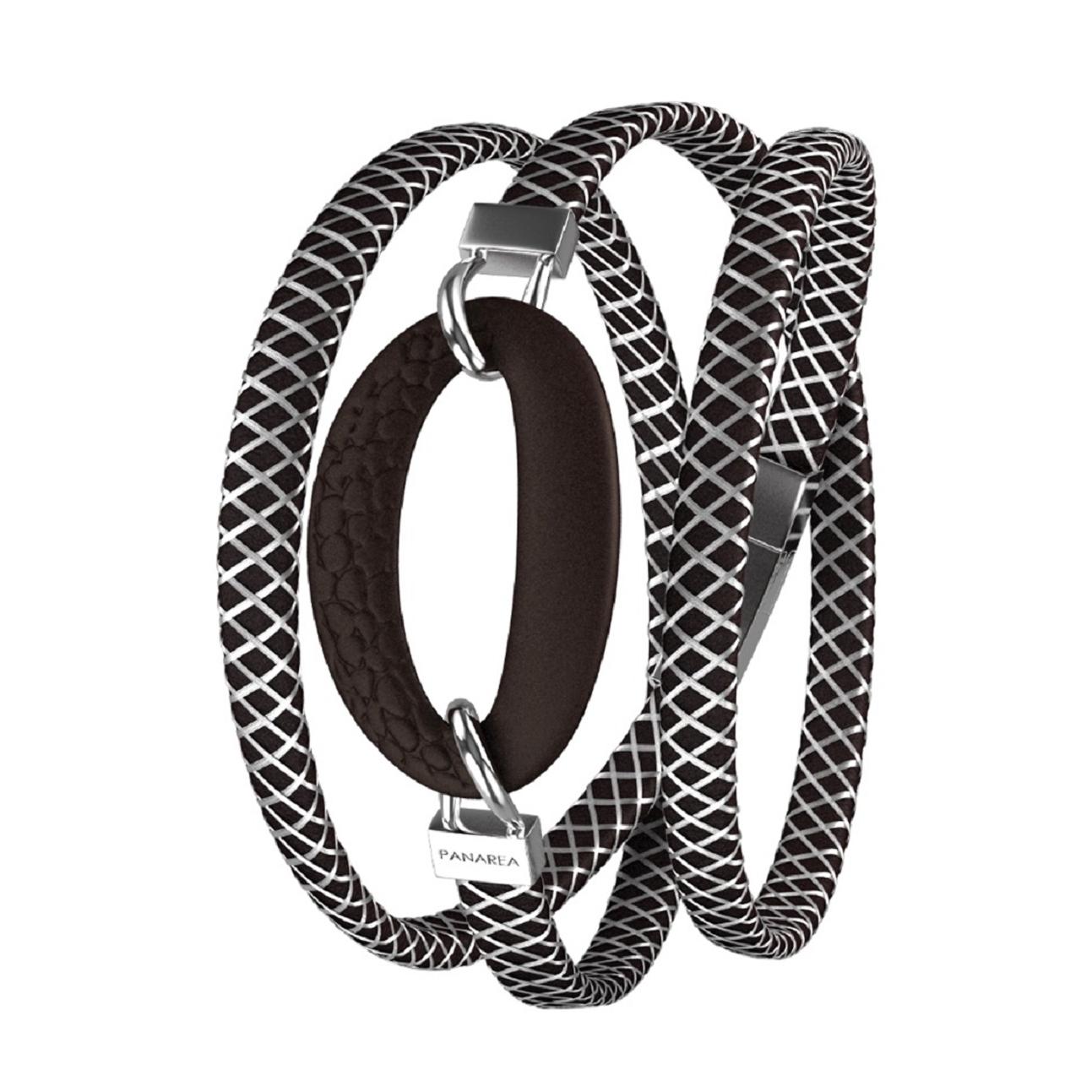 Pulsera Panarea Mujer BM1N19 Plata Enrollable Talla 56 CM