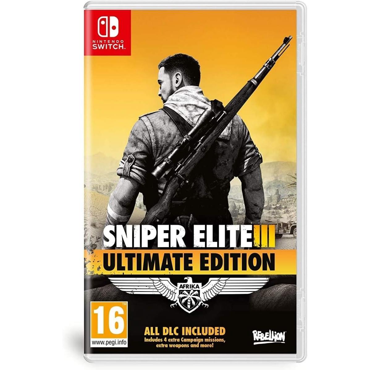 Sniper Elite III (3), Ultimate Edition Juego para Consola Nintendo Switch