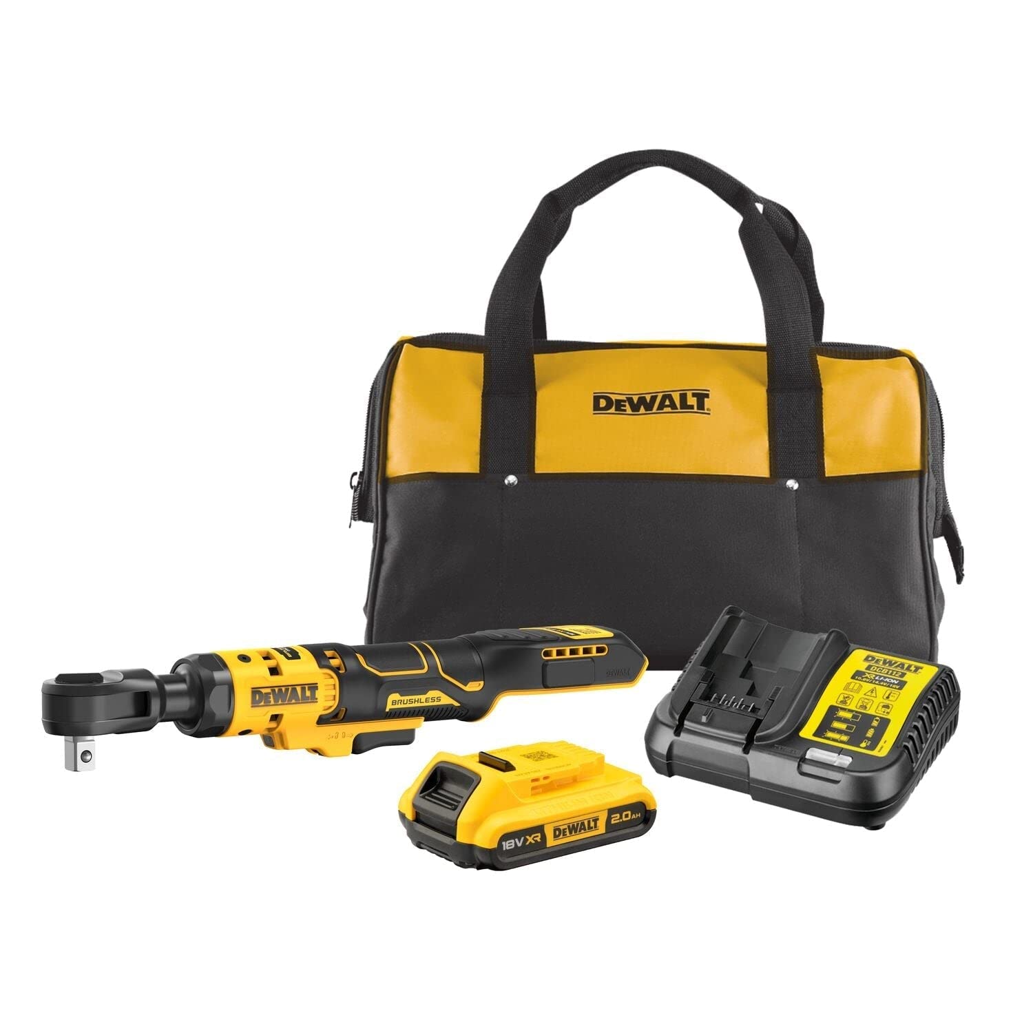 Dewalt grzechotka 18v 1/2"" 95nm 1x2.0ah bulb dcf512d1