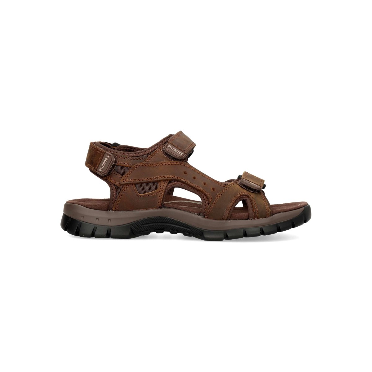 Paredes - Sandalias Torás para hombre outdoor con corte en piel nobuck y suela TPR, plantilla anatómica anti-fatiga