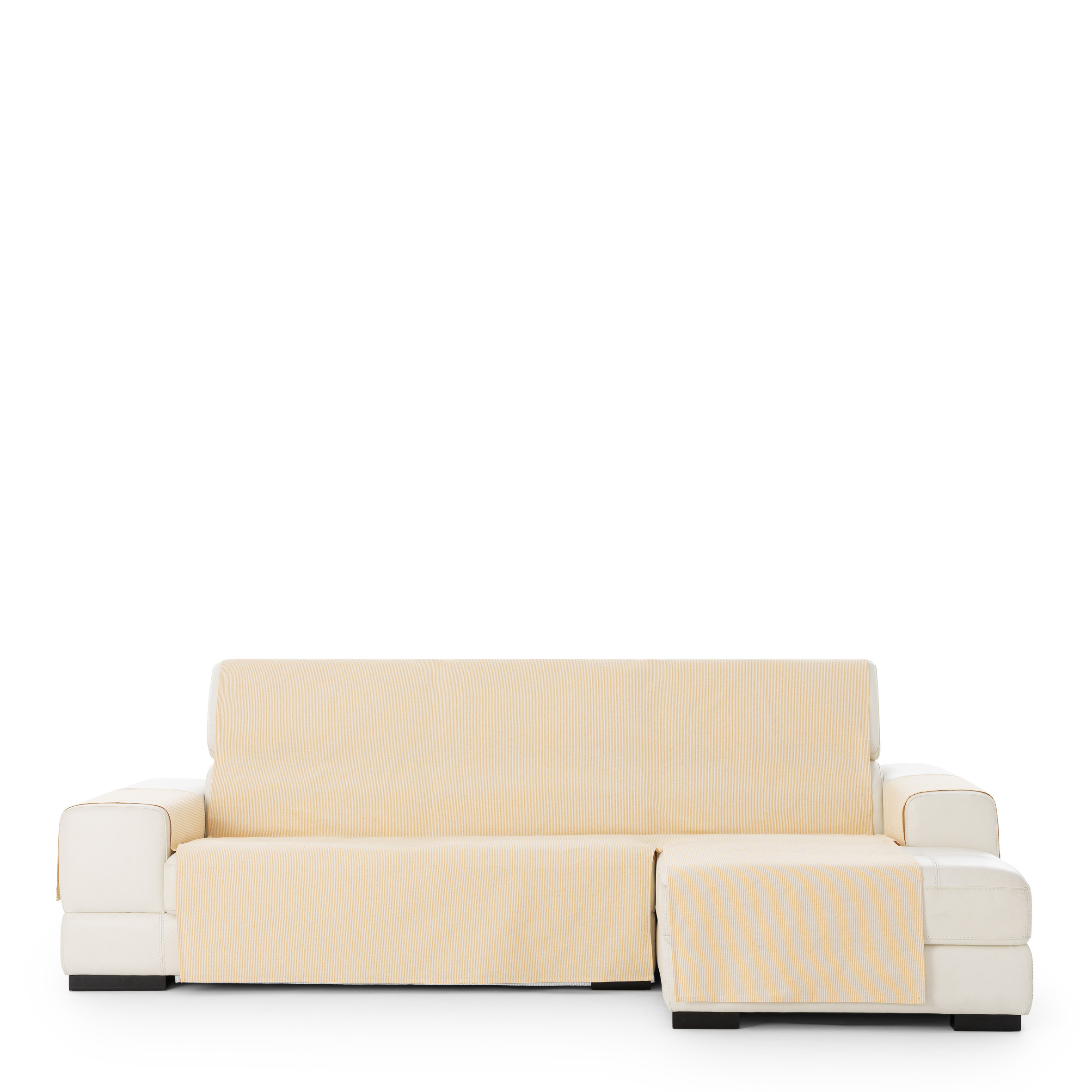 Funda de sofa chaise longue m/3 aqua derecha (Mirando de frente) c/5 extra, Tamaño extra derecha, 170x310x110cm, Fábricada en España