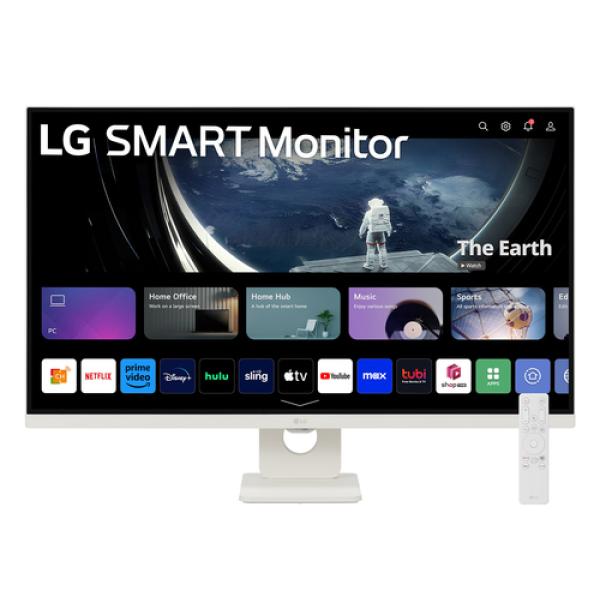 Smart Monitor LG 32U721SA-W 31.5'- 4K- Multimedia- Smart TV- Blanco