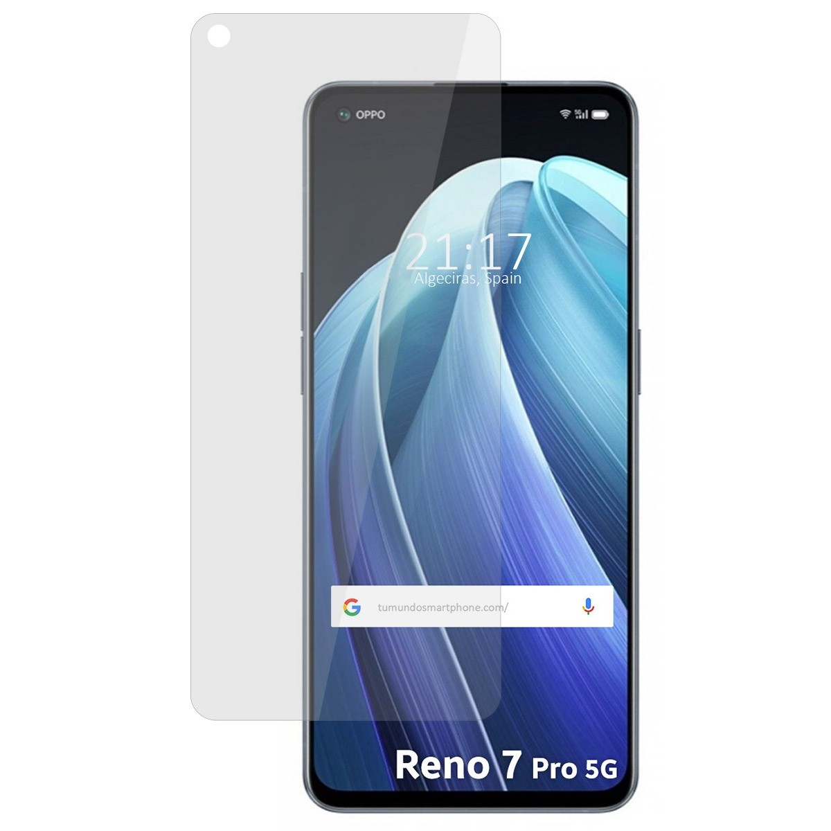 Protector Pantalla Hidrogel Mate Antihuellas para Oppo Reno 7 Pro 5G