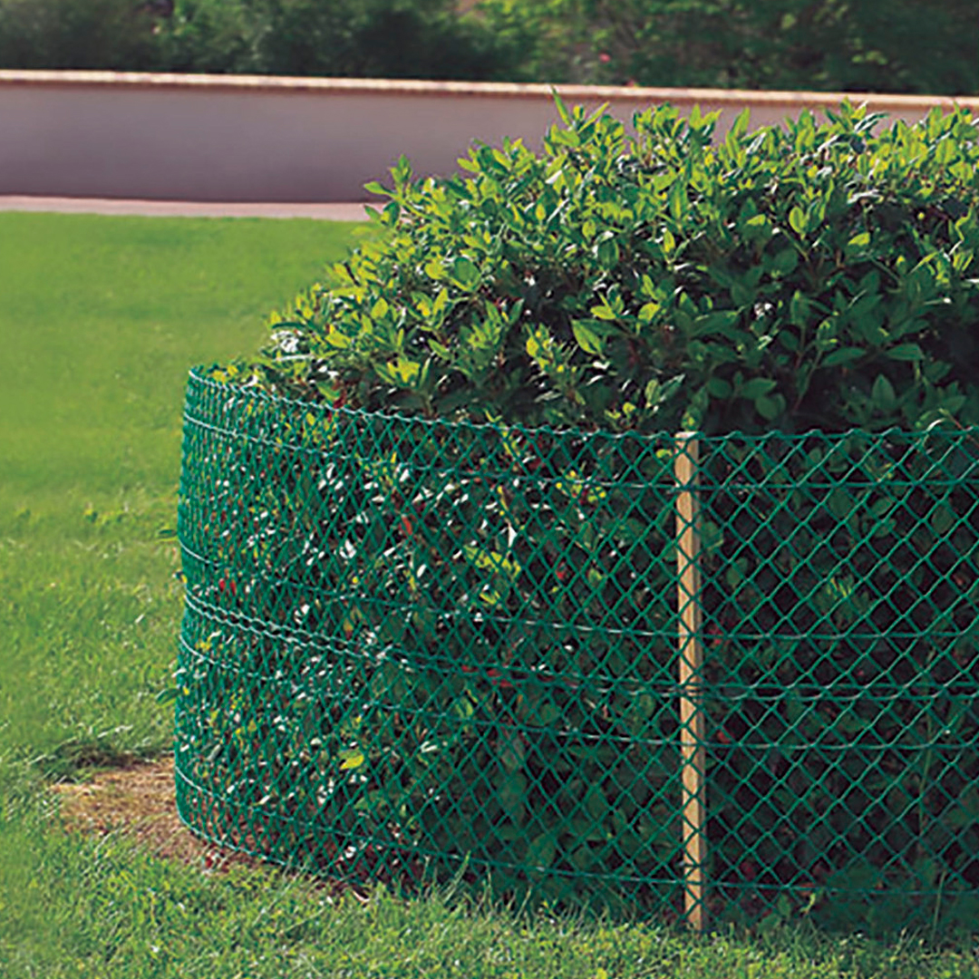 MALLA PLASTICA CUADRADA PARA PERTERRES FLORANET VERDE NORTENE