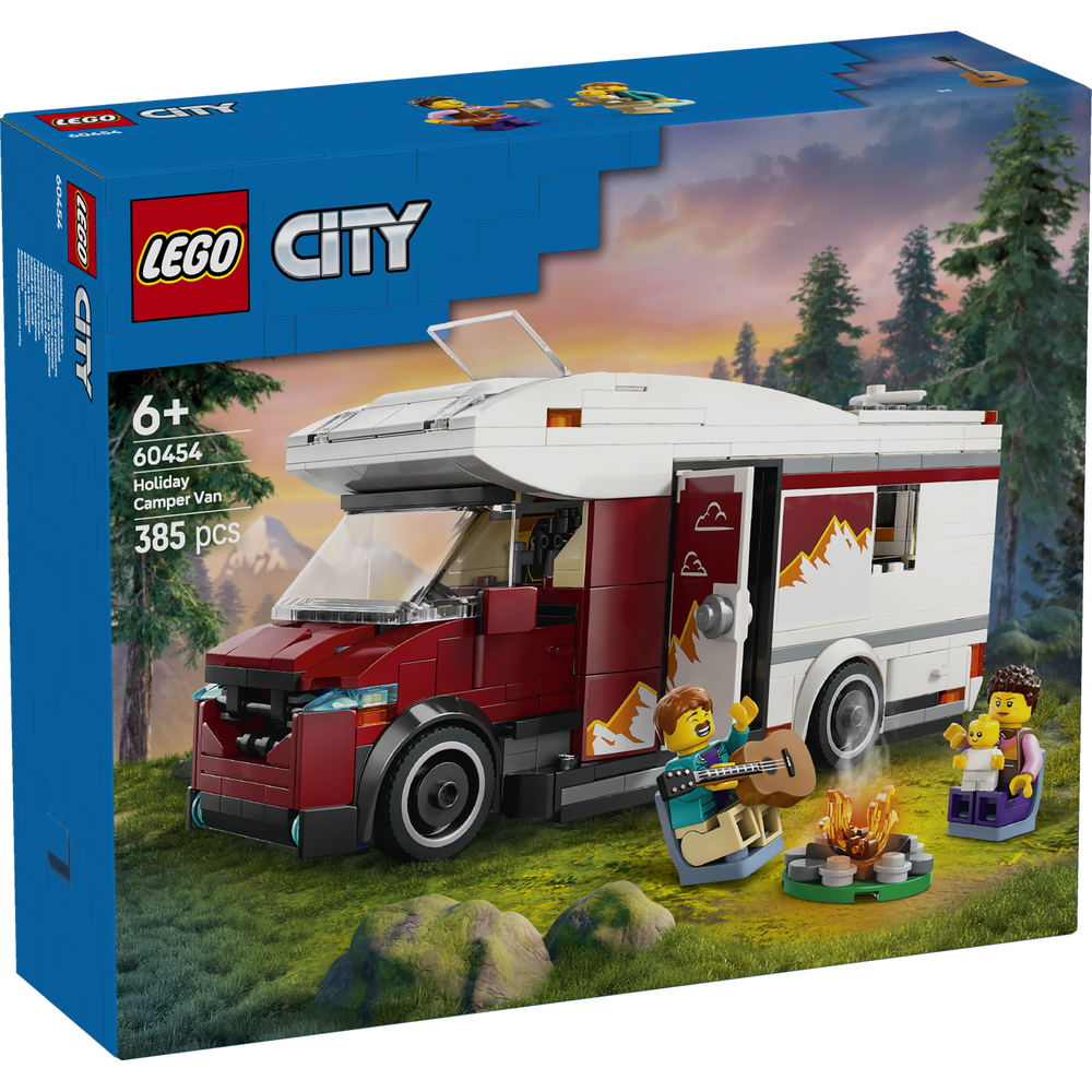 LEGO CITY - AUTOCARAVANA AVENTURERA DE VACACIONES, 60454, TIENDA CON LICENCIA OFICIAL, ENVÍO 24-48H PENÍNSULA, JUGUETES, BRICKS, PIEZAS, LADRILLOS, BLOQUES DE CONSTRUCCIÓN, CAMPING, 100% ORIGINAL